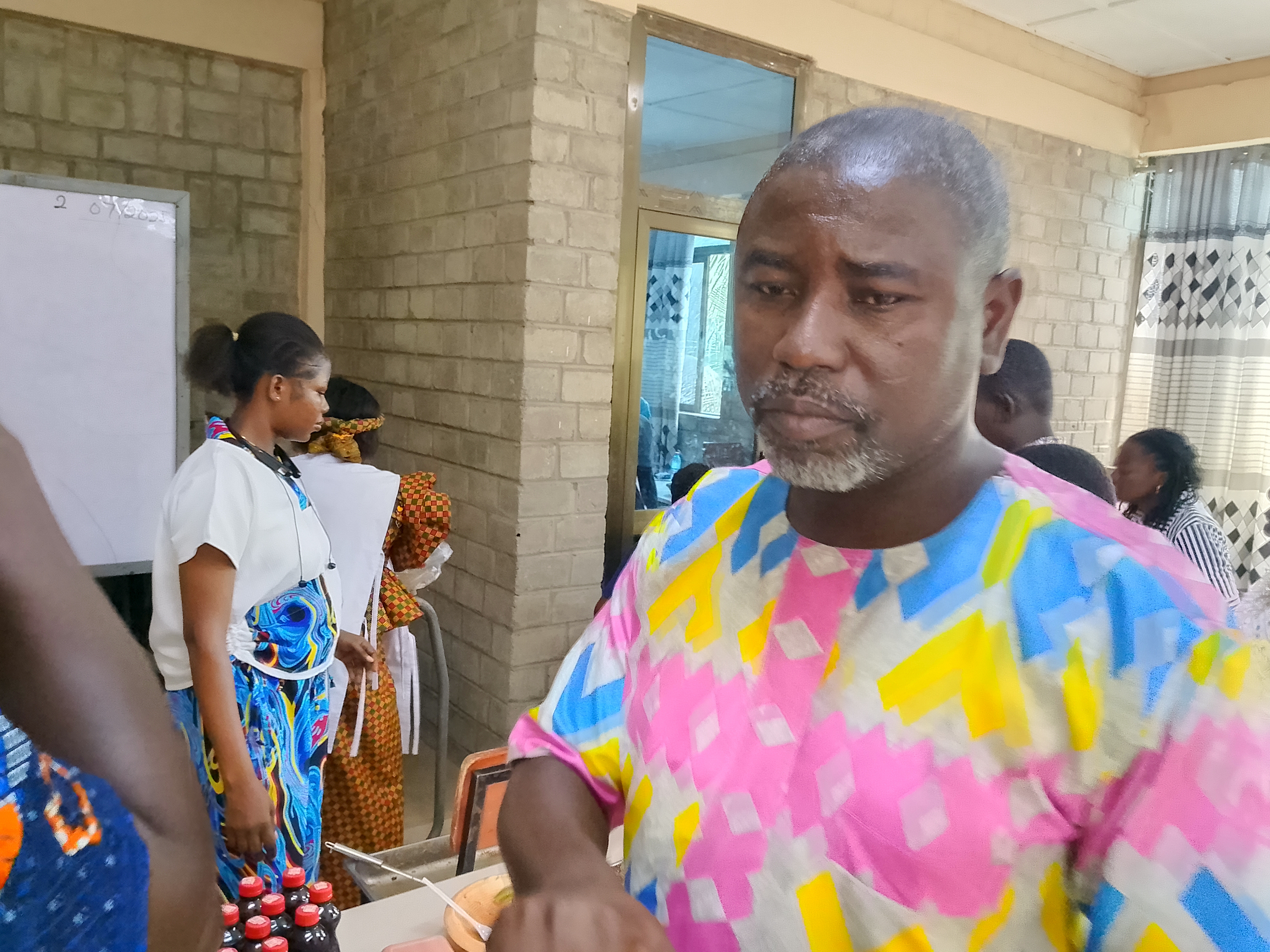 Community refreshments and fellowship celebration