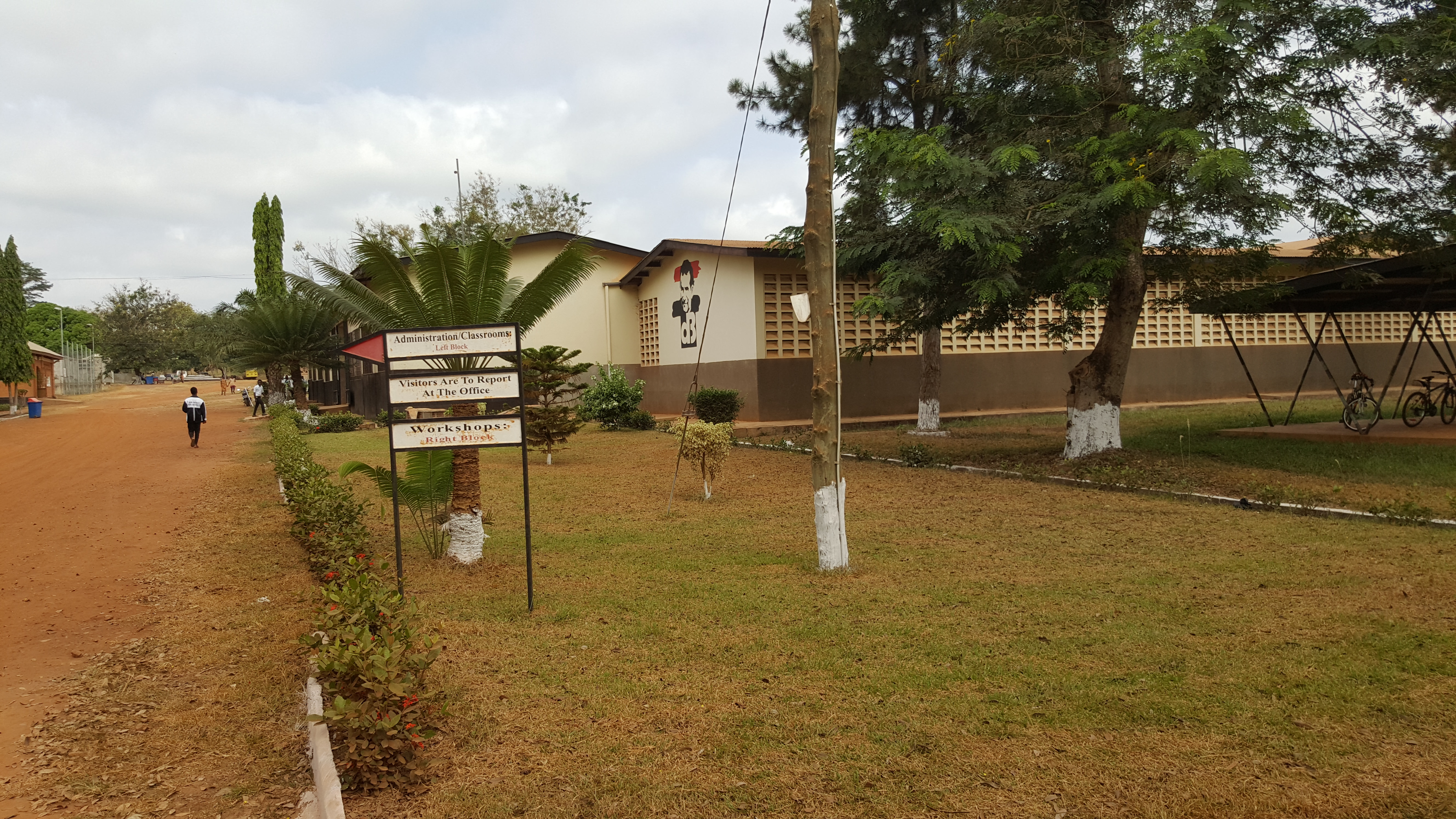 Panoramic view of Don Bosco Technical Institute Odumase campus and training facilities